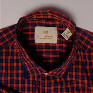 Slim fit checkered shirt (never worn)